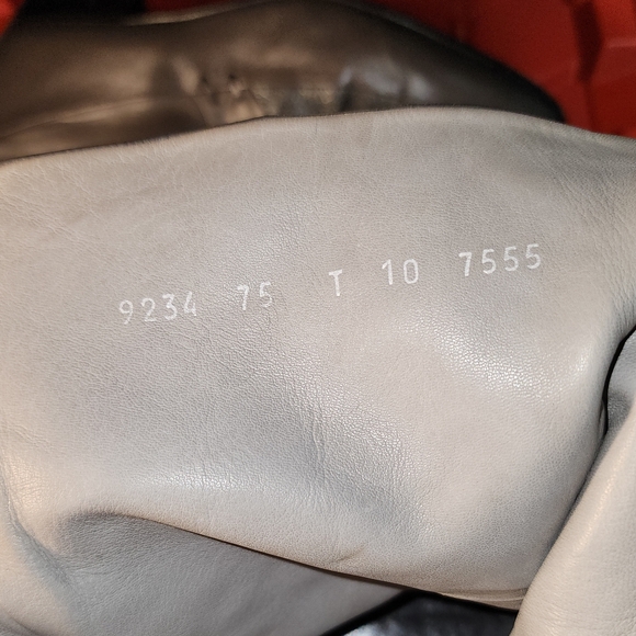 Mens 10 Moreschi Osterich Leather Boots Made In Italy - Picture 3 of 5